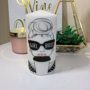Girl Boss Custom Candle
